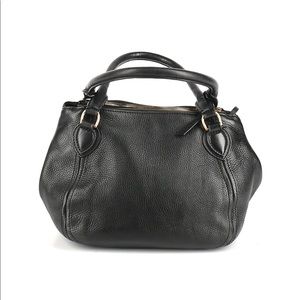 J Crew black satchel